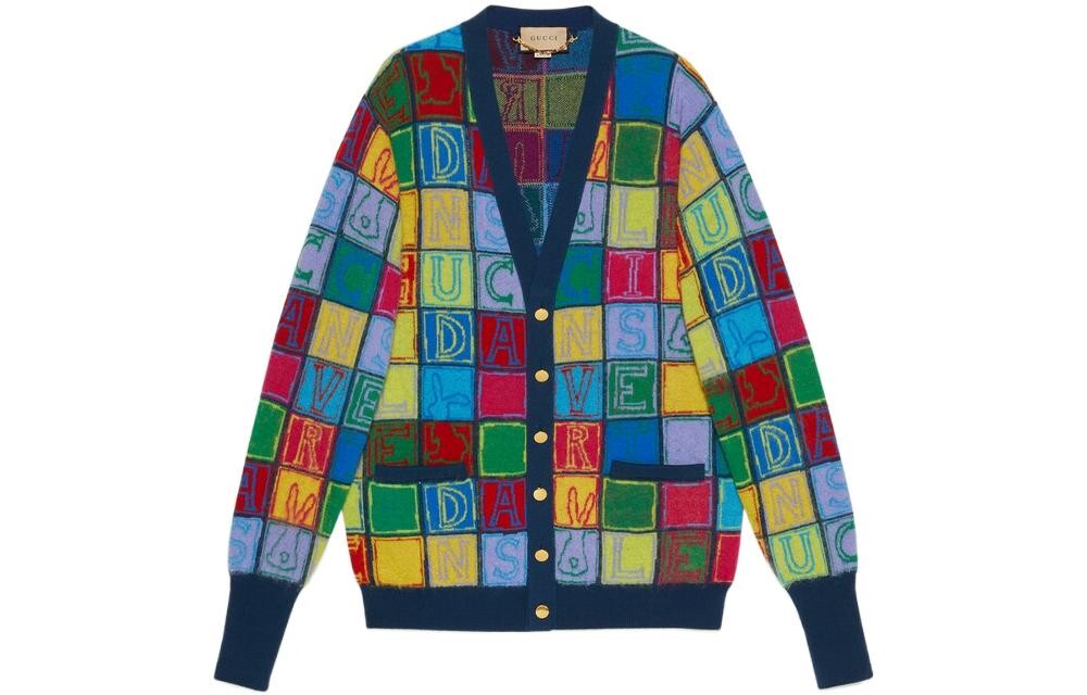 

Свитер мужской многоцветный Gucci, цвет Multicolor
