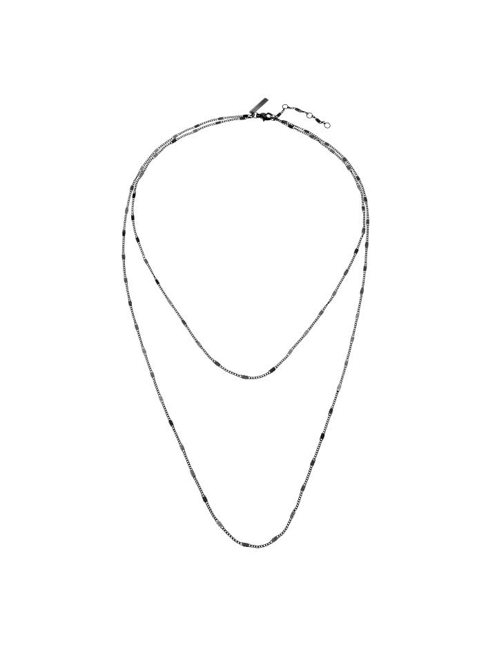 

LIEBESKIND BERLIN Колье Layer Me черного цвета