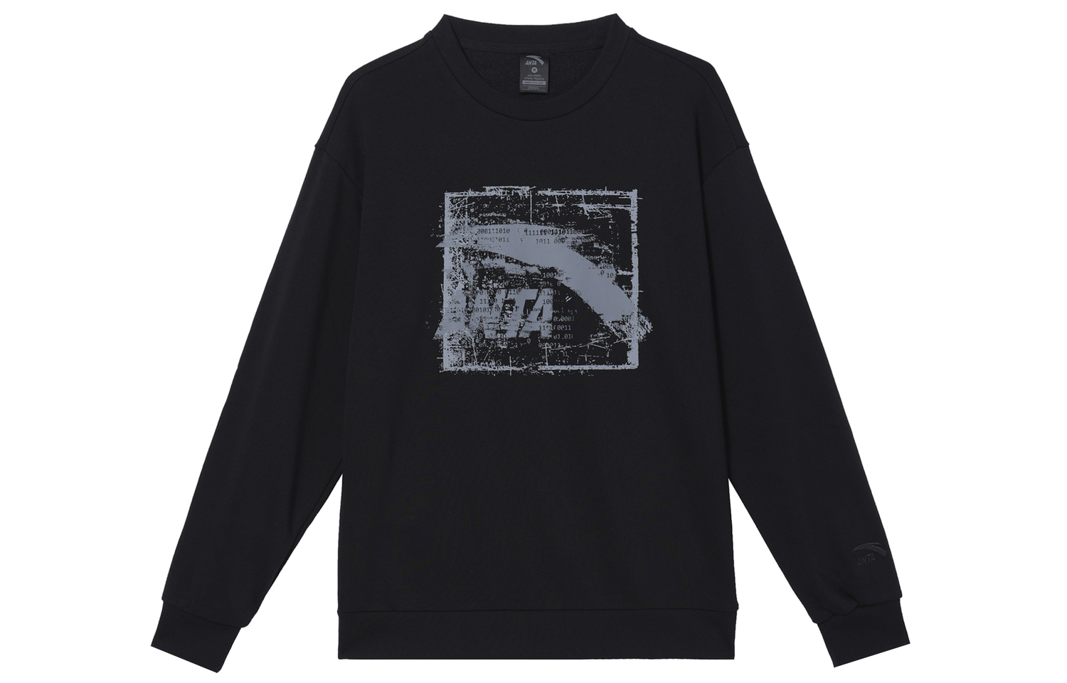 

Футболка Anta Life Collection мужская базовая черная