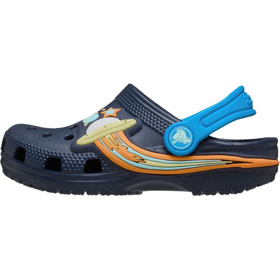 

Классические низкие детские туфли-сабо для младенцев и малышей Crocs, синий