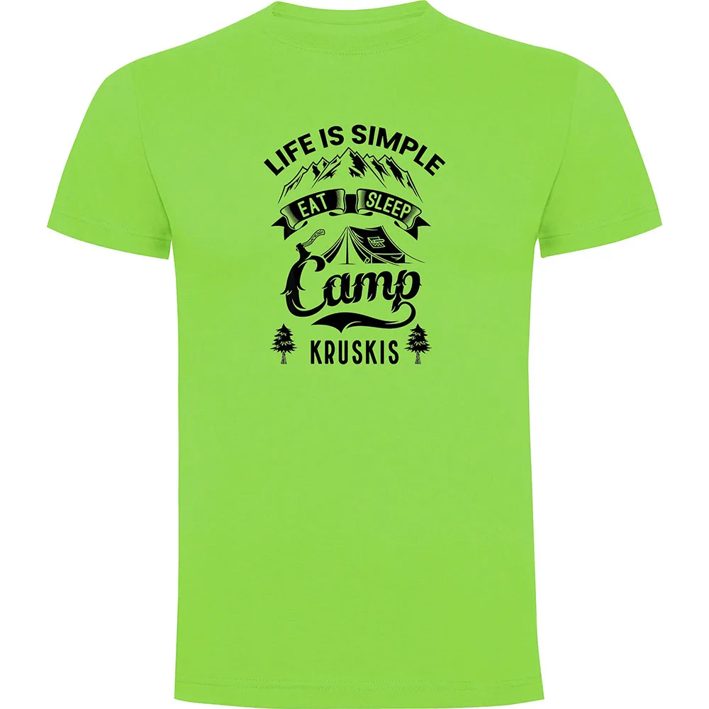 

Футболка с коротким рукавом Kruskis Life Is Simple, зеленый