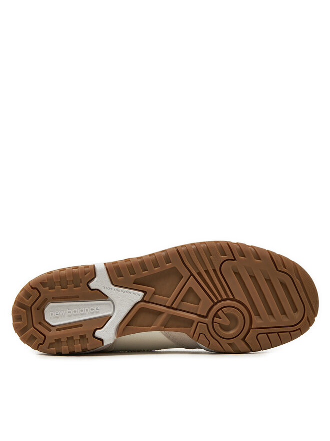 Кроссовки New Balance BBW550HL, бежевый — фото 4
