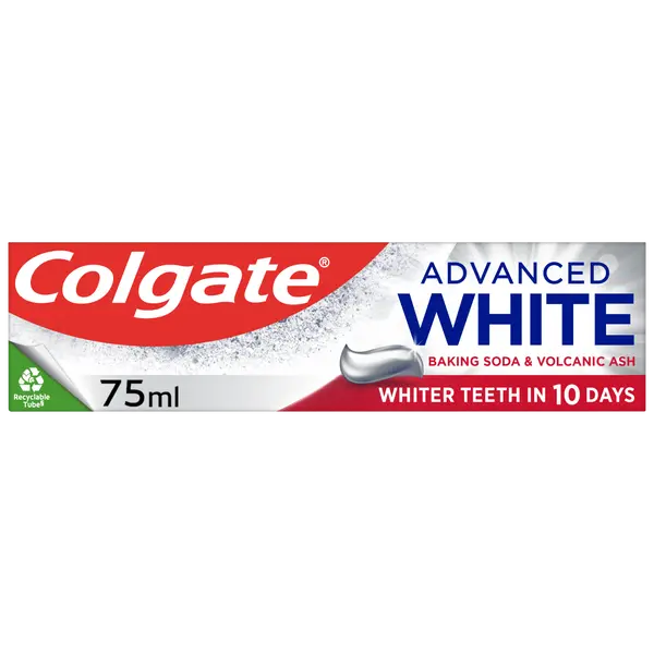 Зубная паста пищевая сода и вулканический пепел, 75 мл Colgate Advanced white baking soda & volcanic ash — фото 3