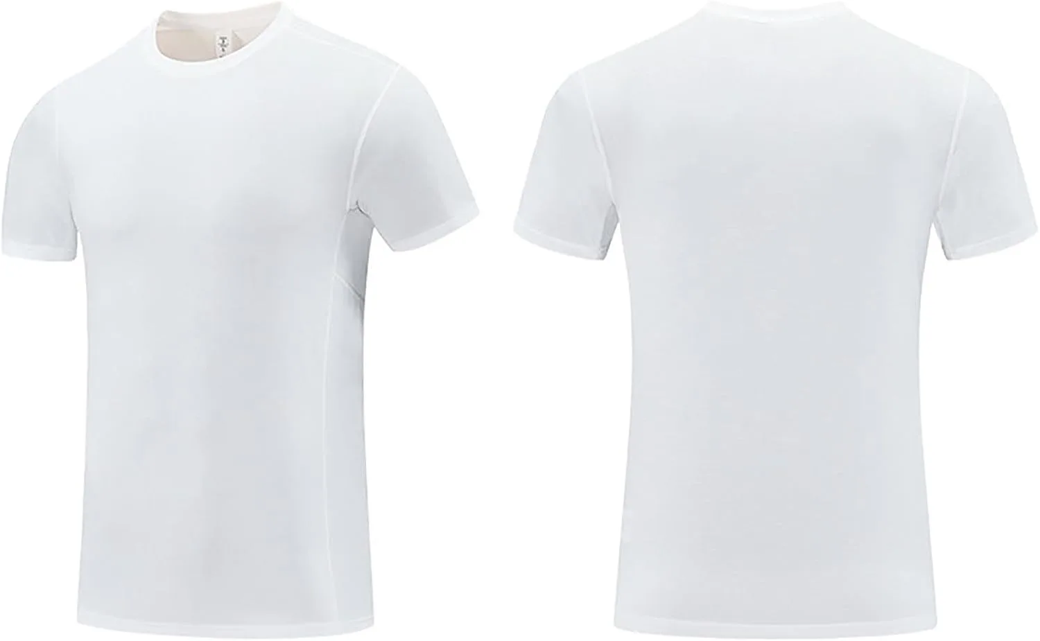 Мужская футболка для бега и тренировок, Slim Fit, с коротким рукавом — фото 2