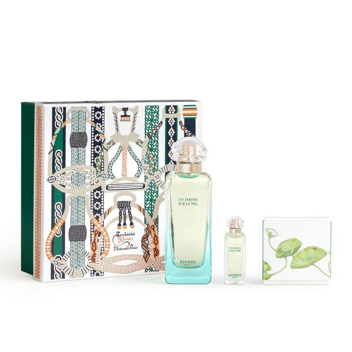 

Туалетная вода унисекс Un Jardin Sur Le Nil Estuche Hermes, EDT 100 ml + Jabón + Mini