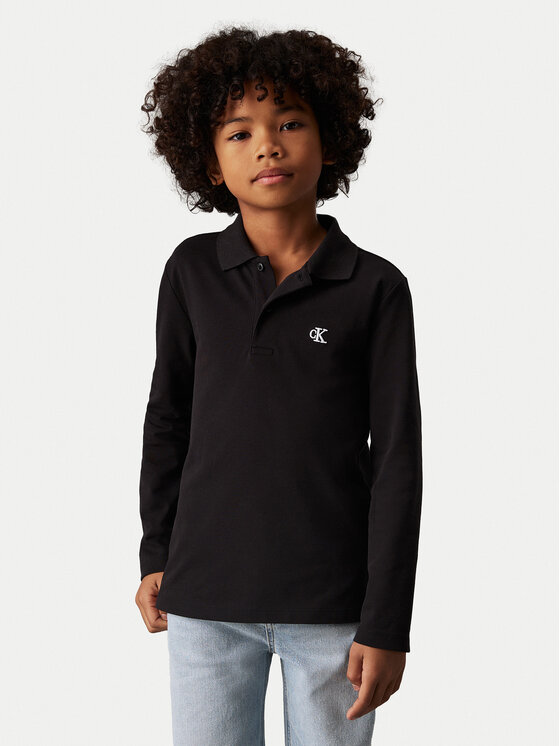 

Рубашка поло стандартный крой Essential IB0IB02421 D Calvin Klein Jeans, черный