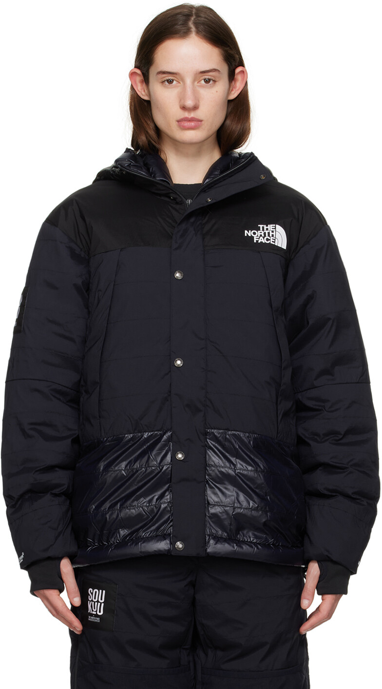 

Черно-синий горный пуховик The North Face Edition 50/50 Undercover