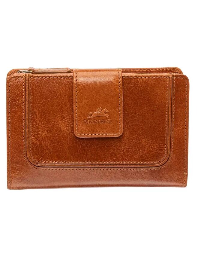 

Мини-кошелек-клатч South Beach RFID Secure Mancini, бежевый