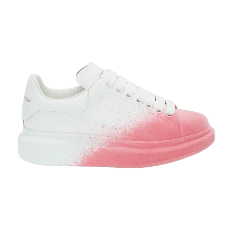 Кроссовки Alexander McQueen Wmns Oversized Sneaker 'White Pink', розовый