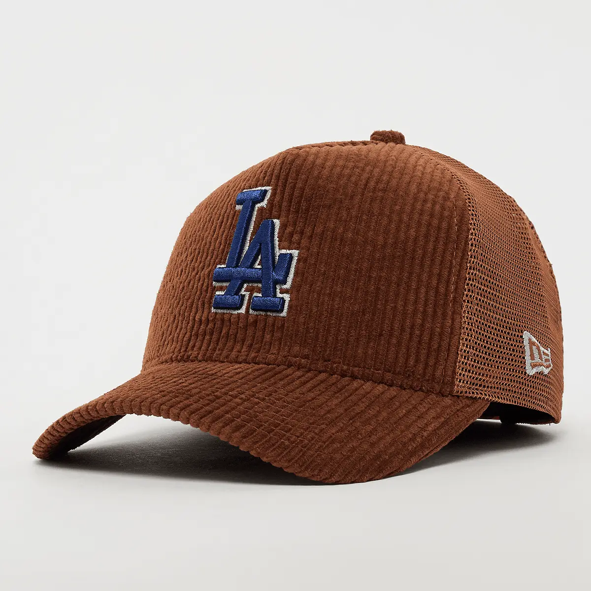 

Бейсболка New Era A-Frame Trucker Cord MLB Los Angeles Dodgers, коричневый/синий