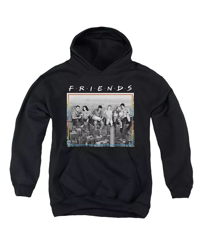 

Толстовка с капюшоном для мальчиков и молодежи на обеденный перерыв Friends, черный