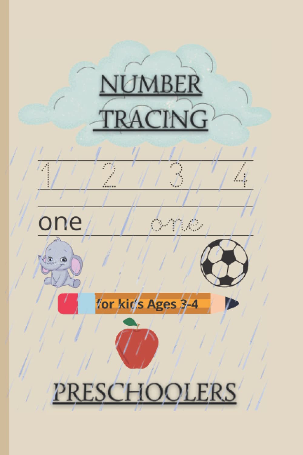 

Number tracing: Number Tracing Book for Preschoolers and Kids Ages 3-4, Math Activity Book