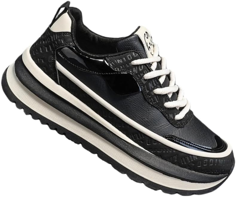 

Мужские повседневные водонепроницаемые кроссовки в ретро-стиле - мягкая подошва - спортивная обувь Fmshi, черный