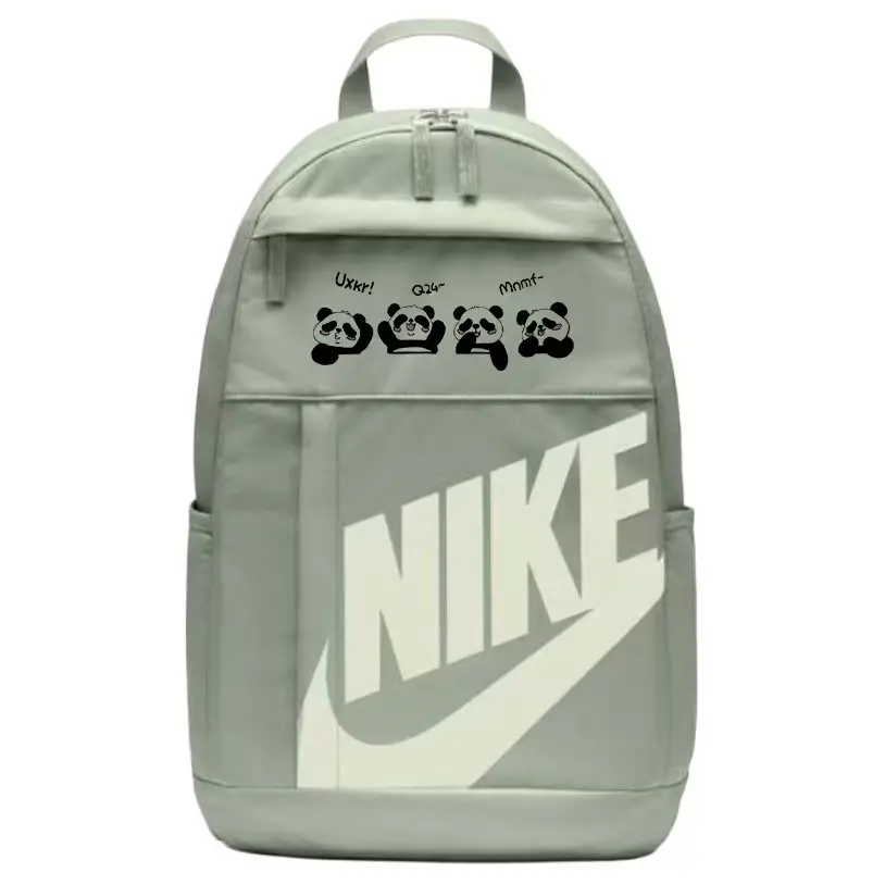 

Nike Тканевый рюкзак унисекс горохового цвета, Panda