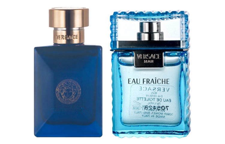 Версия q набор парфюмерии eau de parfum eau de toilette 2 флакона VERSACE — фото 3