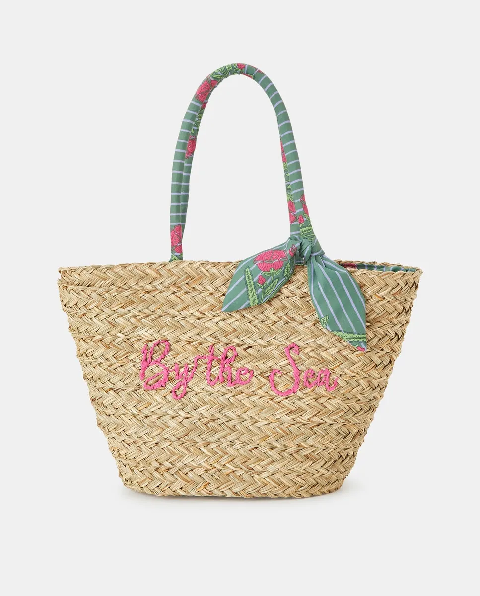 

Плетеная сумка-корзинка Énfasis, зеленый