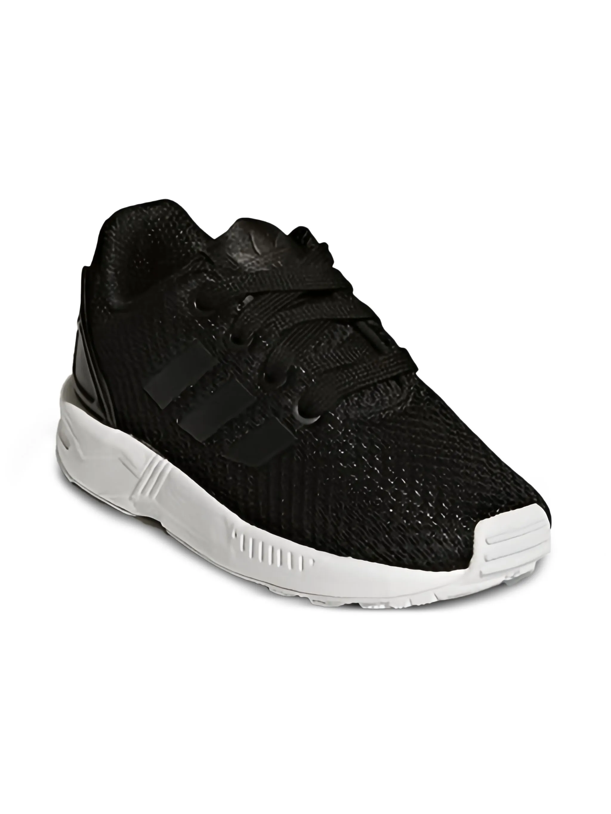 Кроссовки ZX Flux Black/White Adidas Kids, черный — фото 2
