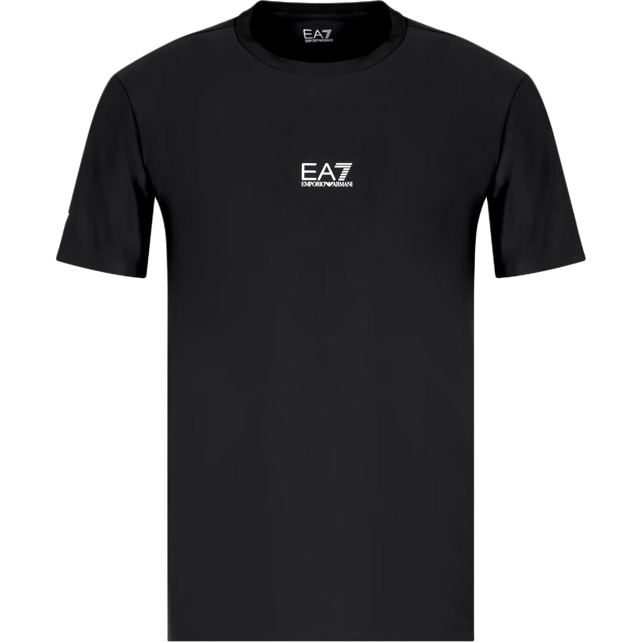 

EMPORIO ARMANI Футболка EA7 мужская черная, Черный, EMPORIO ARMANI Футболка EA7 мужская черная