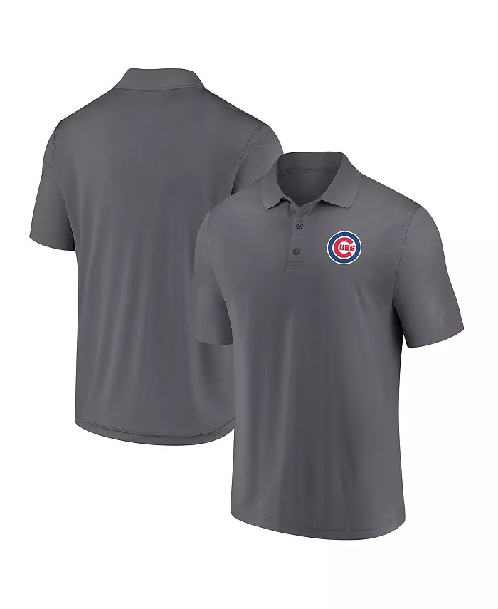 

Мужская серая поло Chicago Cubs Component Fanatics
