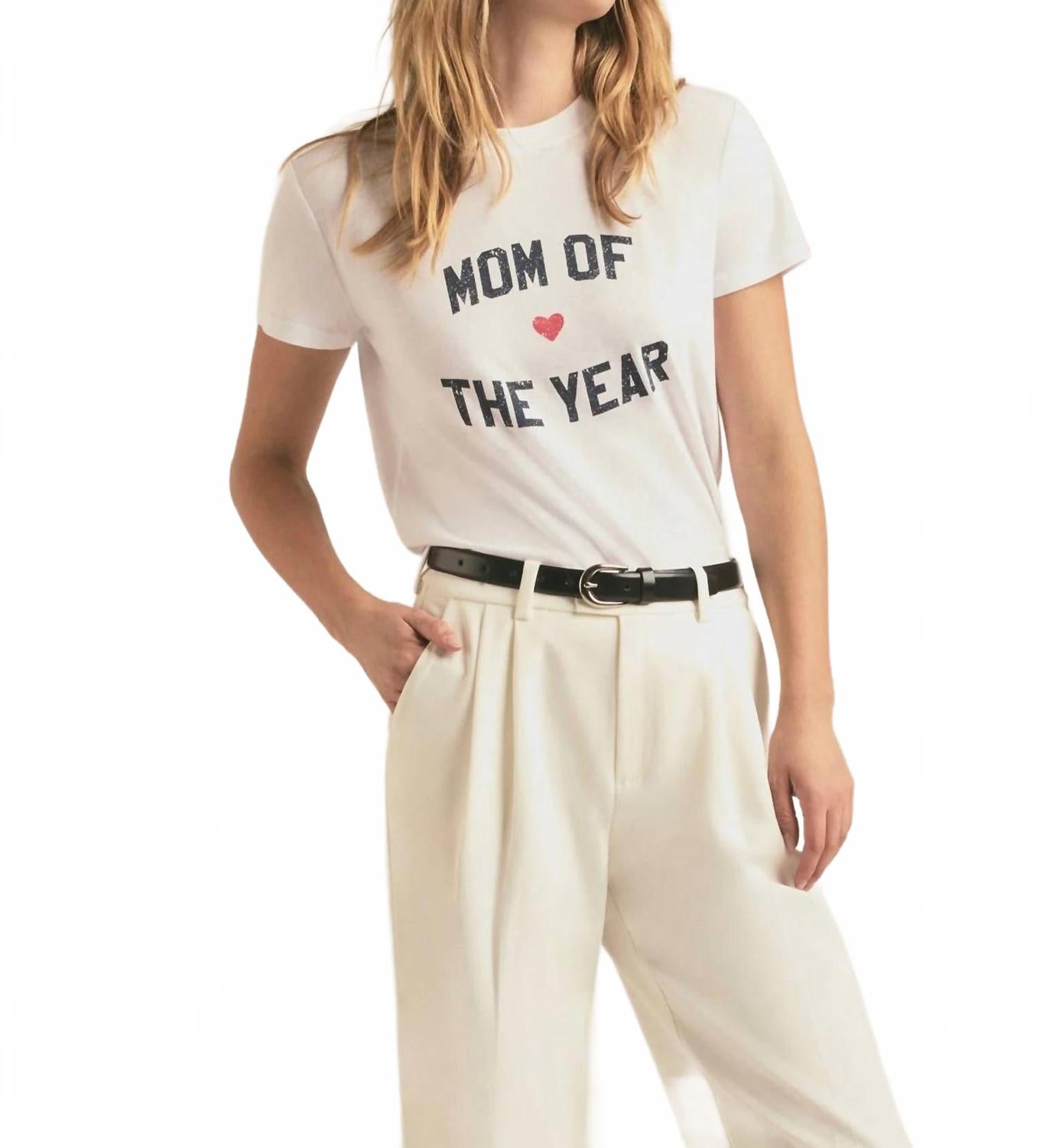 

Футболка "Мама года" белая Favorite Daughter