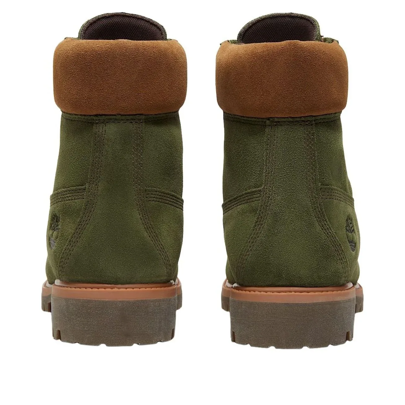 Водонепроницаемые ботинки Timberland Premium 6 дюймов, цвет «зеленый» — фото 4