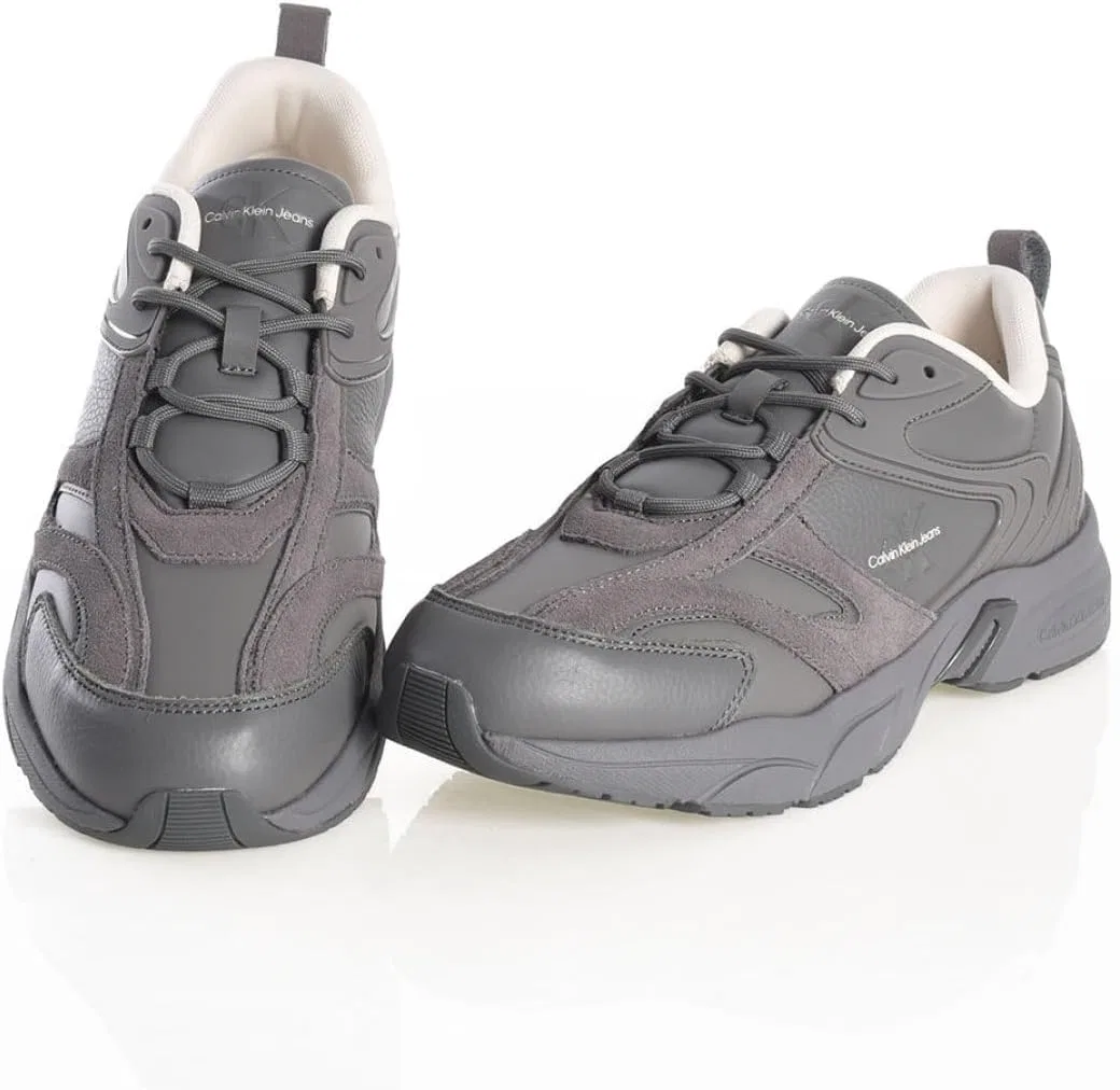 Кроссовки Calvin Klein Ym0ym01103 Men Calvin Klein Jeans, Grey Charcoal Grey — фото 2