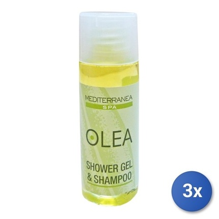 

Мини-флаконы Olea Shower/Shampoo 30 мл Crazystock Selected
