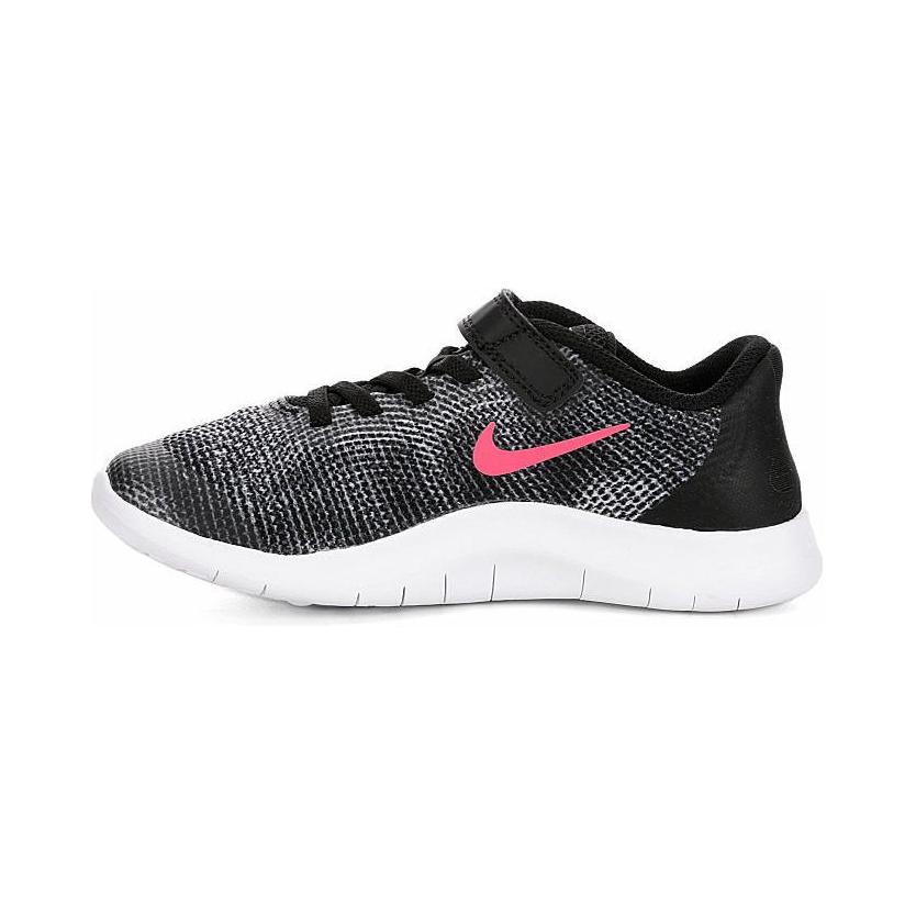 

Nike Детские кроссовки Flex 2018 RN с противоскользящей подошвой и защитой от ударов, низкие, черные, белые, красные, для детей 3–7 лет