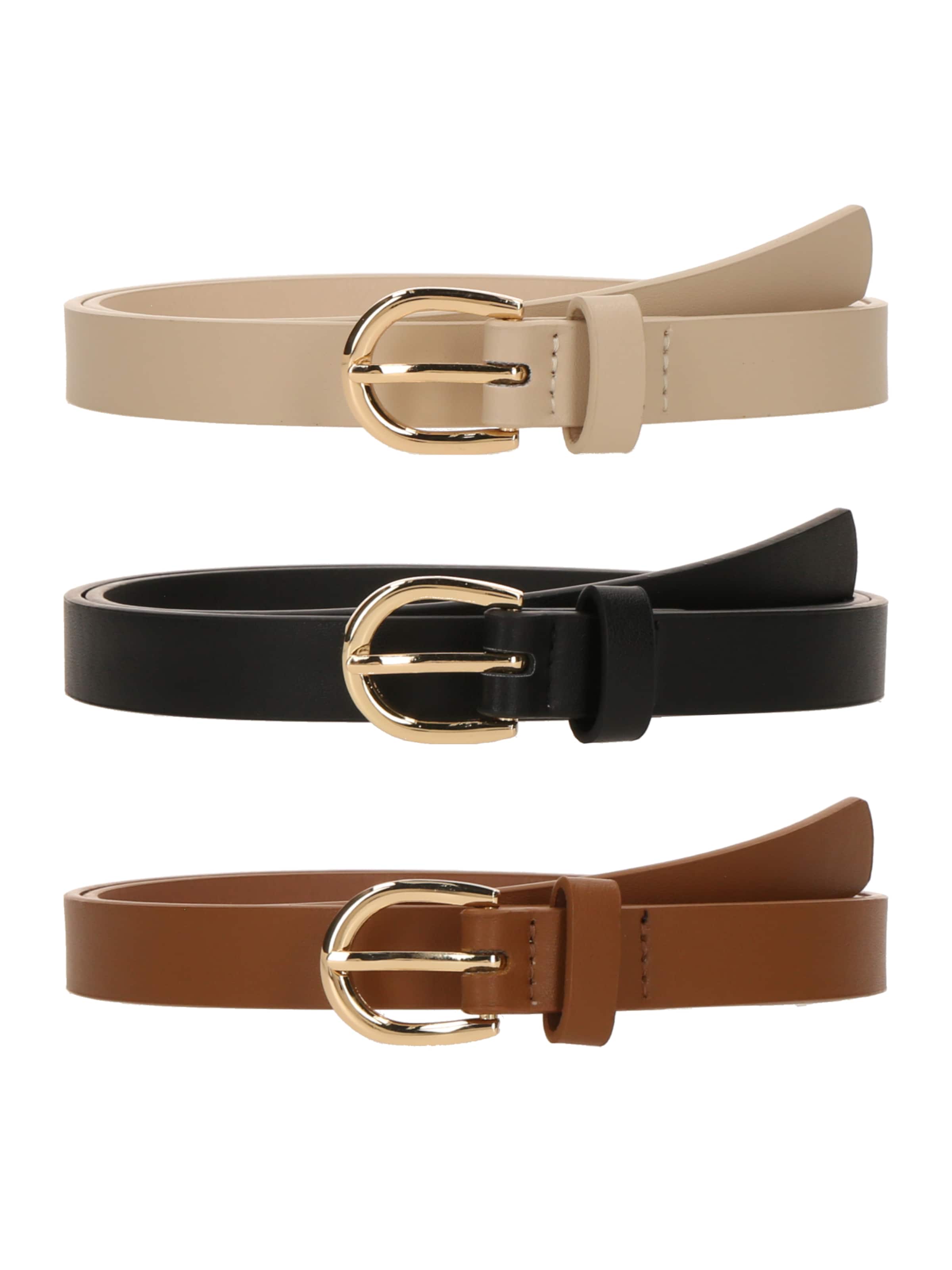 

Studioselect Ремень 'Nilay' в цветах беж, коньяк, черный