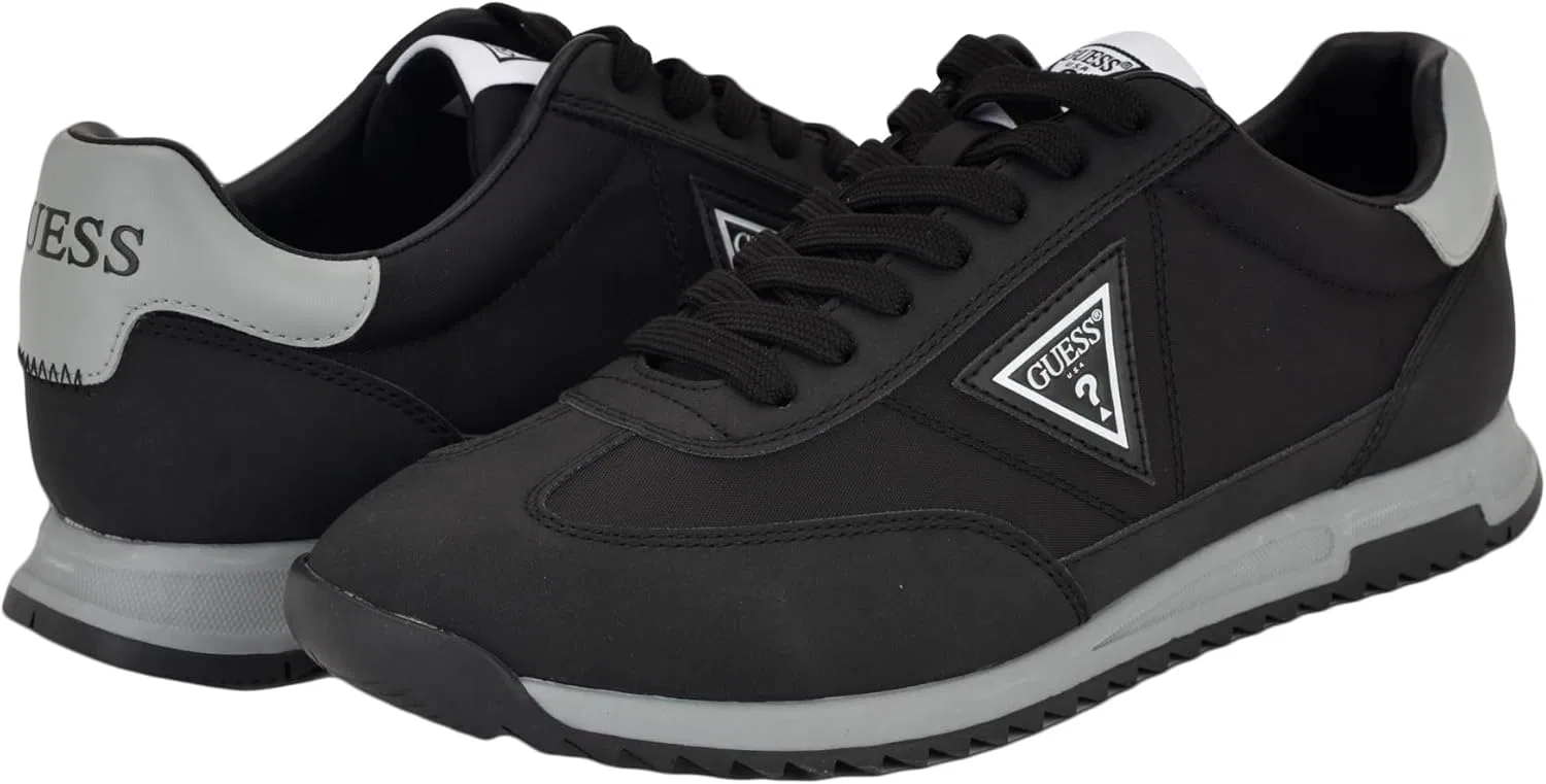 Угадай мужские кроссовки Гобера Guess, Black Grey 001 — фото 2
