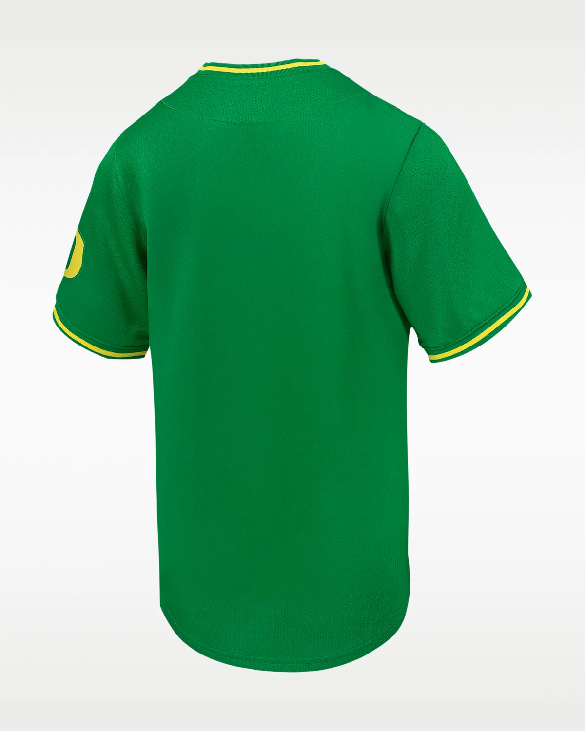 Детская большая футболка Nike College Baseball Oregon Ducks, Apple Green — фото 2
