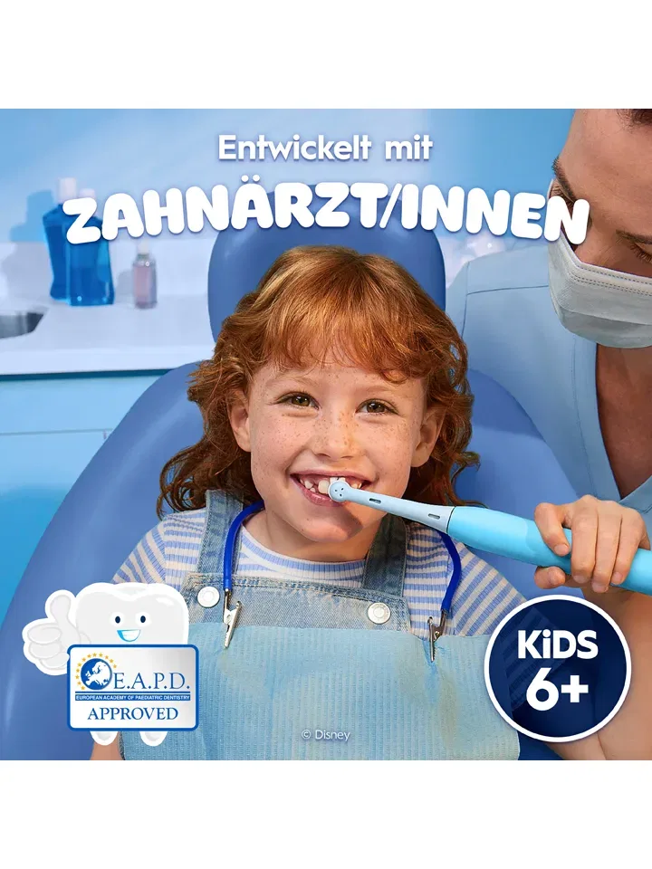 Набор сменных насадок Oral-B iO Kids Stitch голубой — фото 4