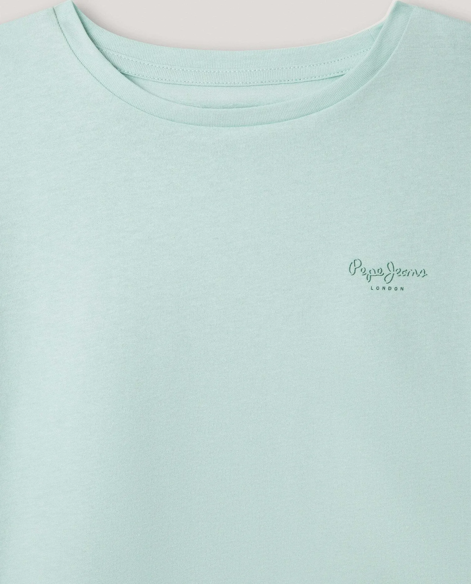 Детская футболка Gigi Pepe Jeans, бирюзовый — фото 4