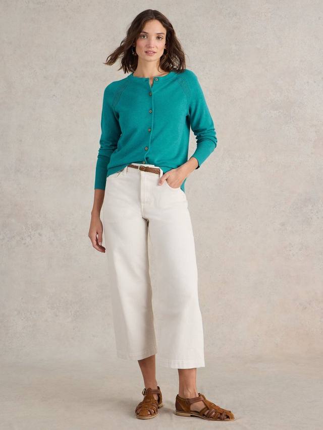 

Кардиган из органического хлопка lulu White Stuff, цвет Bright Blue