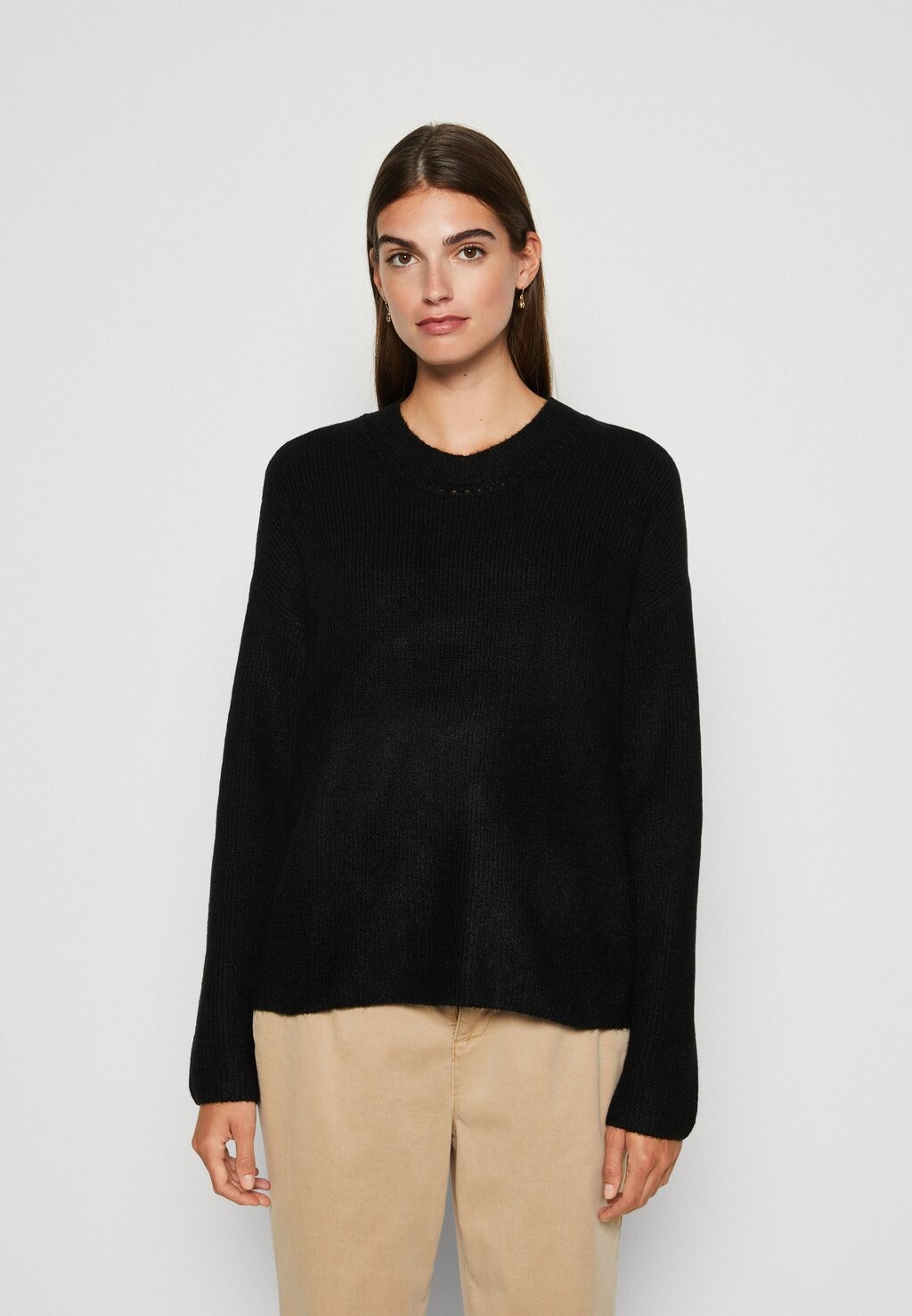 

Свитшот GAP FOREVERCOZY CREW, цвет true black