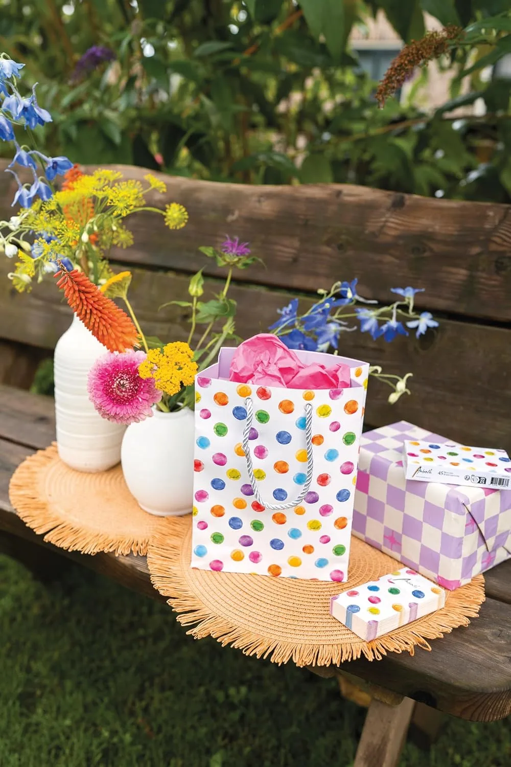 Ambiente Porcelain детская чашка для чая/кофе 0.2 л Colourful Polka Dots Spring Summer Party Birthday Series Polka Dots — фото 4