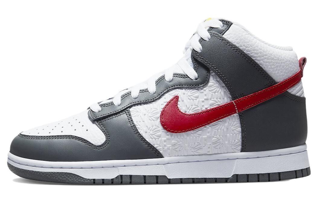 

Nike Dunk High Embossed Basketball Grey Red