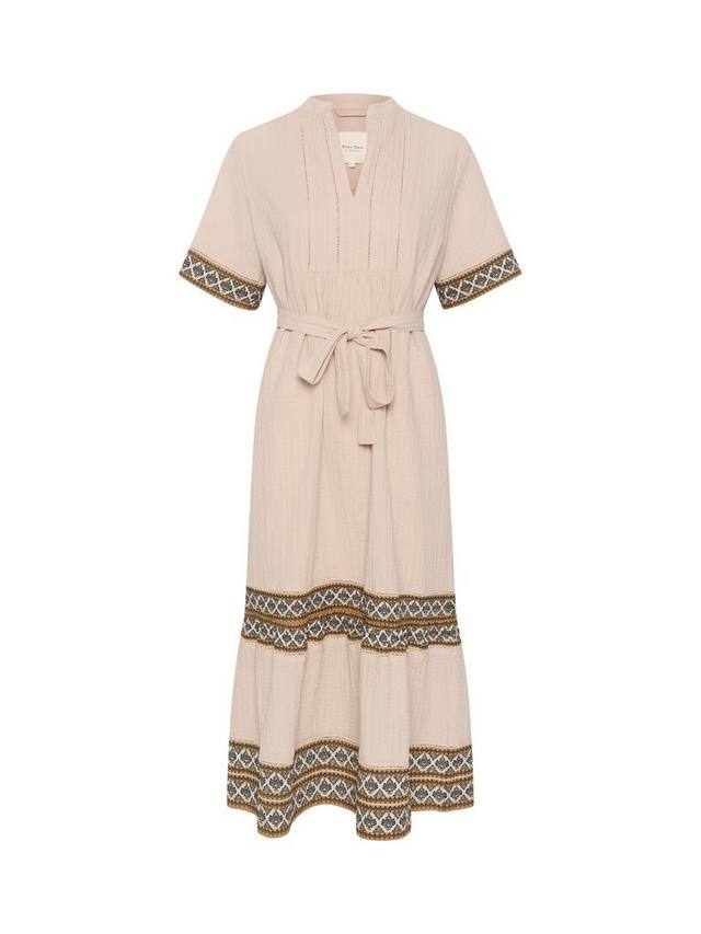 

Платье из органической хлопчатобумажной смеси jeila Part Two, цвет Beige/Multi