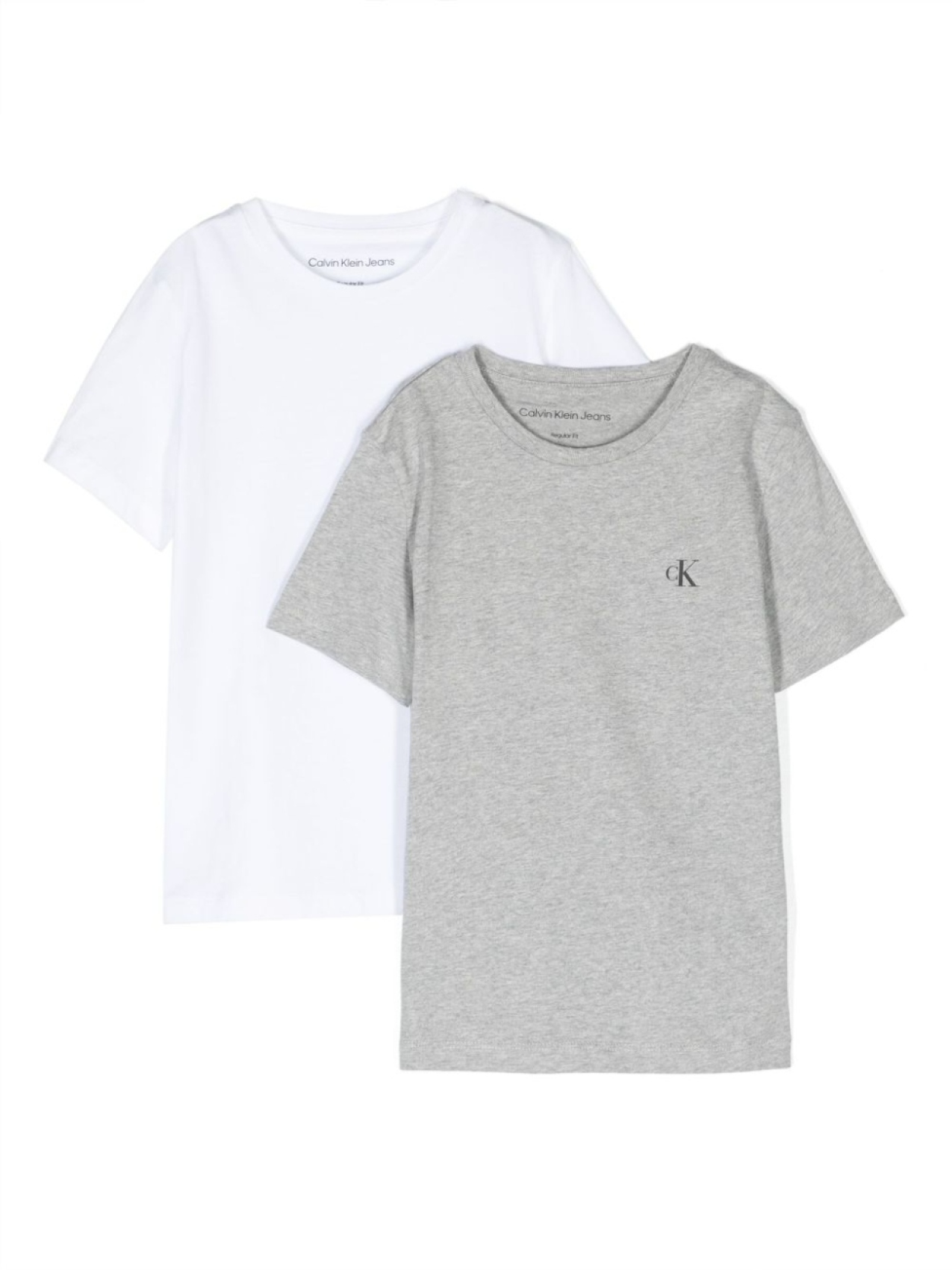 

Calvin Klein Kids комплект футболок с логотипом, серый