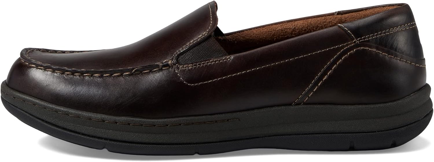 Детские мокасины Florsheim Boys Central Jr, Brown Crazy Horse — фото 4