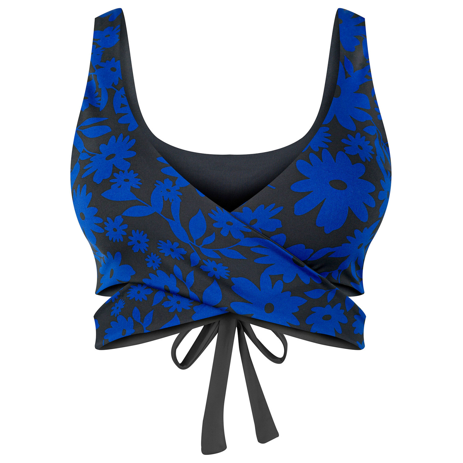 

Верх бикини Boochen Women's Noja Top, цвет Dark Moonflower/Noir