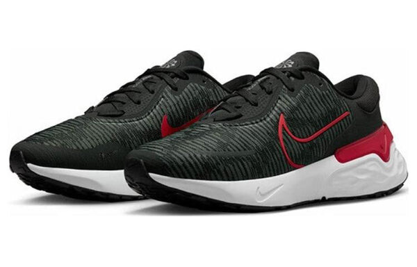 Кроссовки Nike Renew Run 4 Road Running Shoes 'Black University Red', черный — фото 3