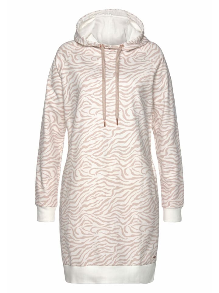 

Длинное платье LASCANA Sweat, цвет nougat-beige