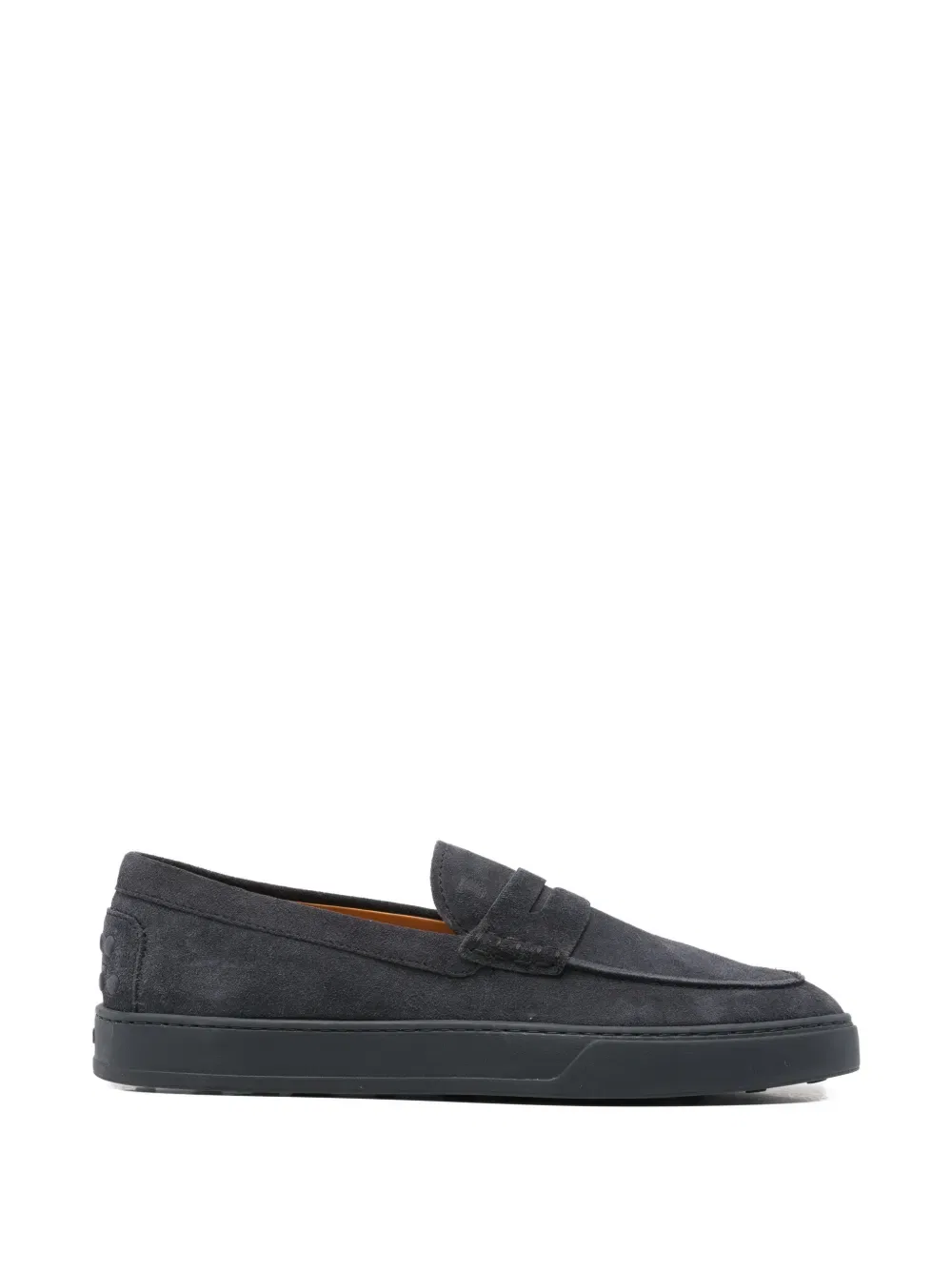 Кожаные лоферы Penny Tod'S, синий