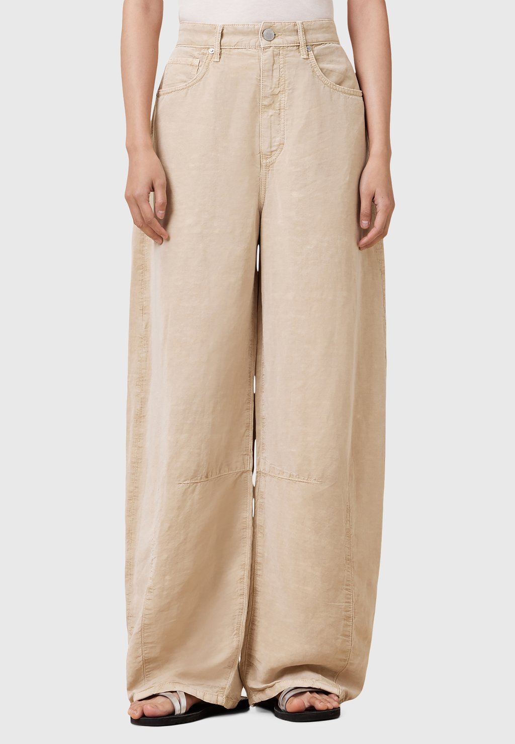 

Брюки JETT AllSaints, коричневый