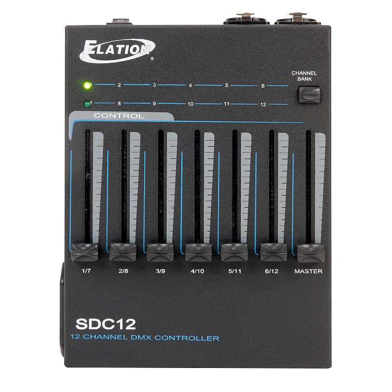 

Контроллер освещения American DJ SDC12 Portable 12-Channel DMX Lighting Controller