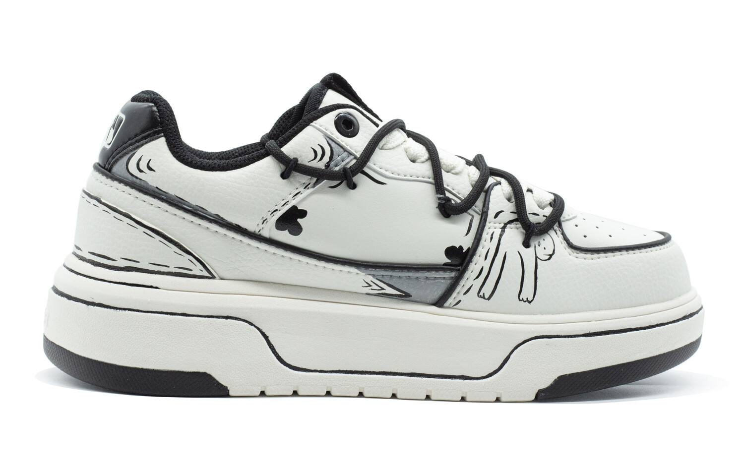 

Кроссовки MLB Chunky Liner Skateboarding Shoes Women's Low-top White, белый
