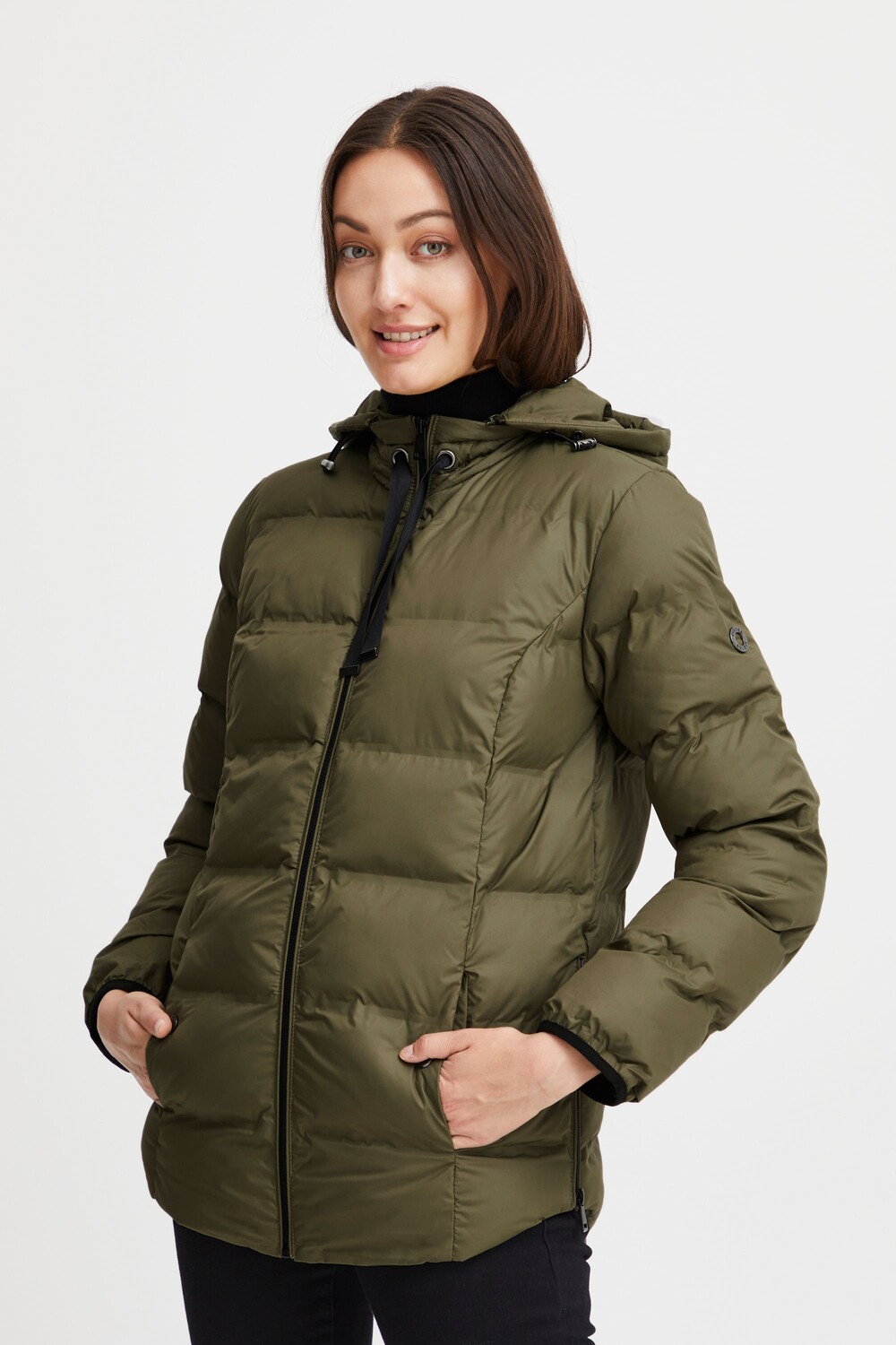 

Пуховик Fransa Steppjacke FRBAFAB JA 1, зеленый