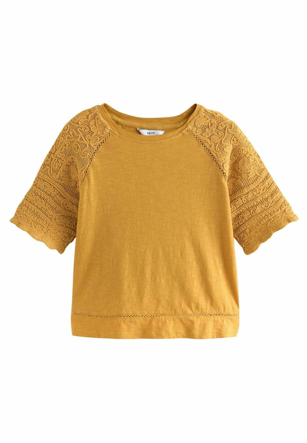 

Футболка REGULAR FIT SHORT SLEEVE Next, желтый