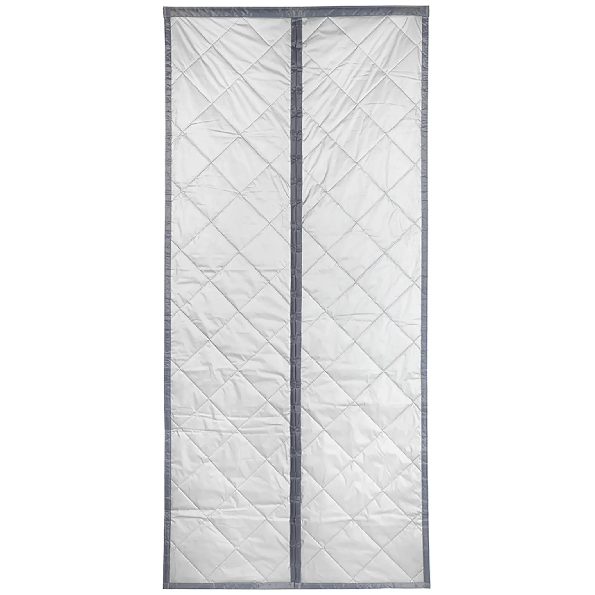 

Дверная штора Maximex «Теплозащита 2-в-1», (1 шт.), 80x200 см, тепловая завеса, светоотражающая снаружи, непрозрачная, серый